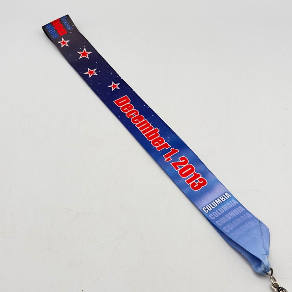 Space Coast Half Marathon Medal Columbia STS-1 Silver Blue 2013 OS Runner NASA - Picture 5 of 8
